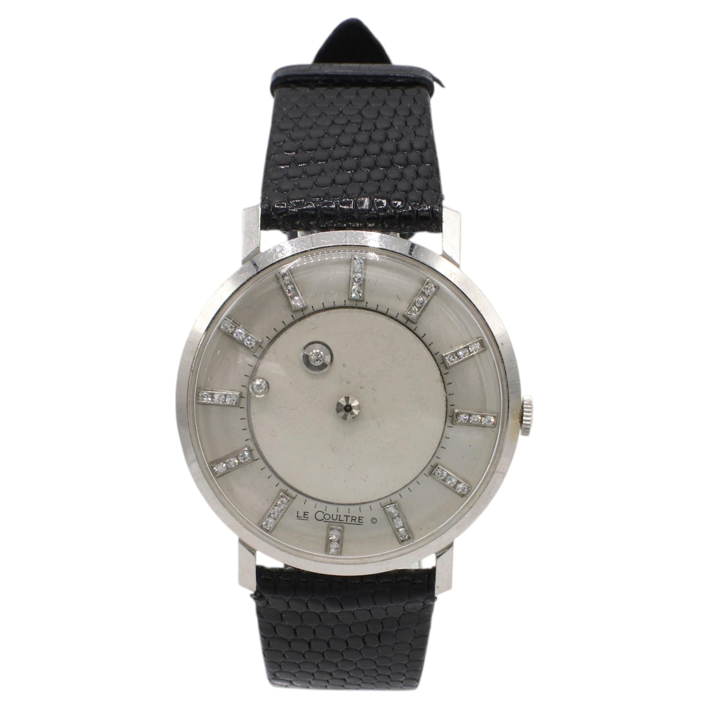 Reloj Vacheron Constantin LeCoultre «Galaxy» de oro blanco con esfera «Mystery Dial»