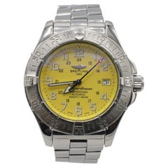 Breitling SuperOcean Steelfish Automatic Stainless Steel Watch Yellow A17360