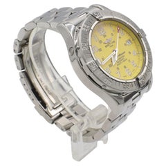 Breitling SuperOcean Steelfish Automatic Stainless Steel Watch Yellow A17360