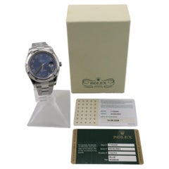 Rolex Certified Pre-Owned Datejust II 41 Blue Roman Stainless Steel Oyster Watch
