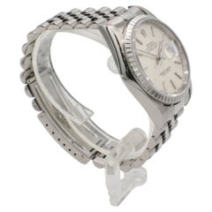 Rolex Oyster Perpetual Datejust 36 Stainless Steel Tapestry Dial 16220 Watch