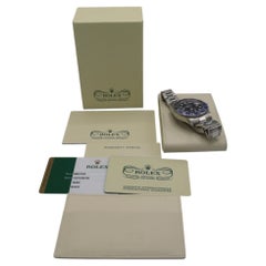 Montre Rolex d'occasion certifiée GMT-Master II « Batman » bleue et noire, référence 116710, avec boîte et papiers