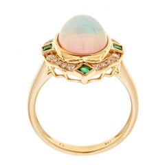 Murphy 14K Yellow Gold Ethiopian Opal Ring