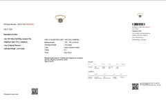 Ring - 14 kt. Yellow gold - 2.02ct. tw. Diamond (Natural coloured) - IGI