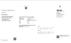 Ring - 18 kt. White gold - 4.04ct. tw. Diamond (Natural coloured) - IGI