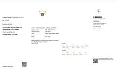 Anillo - 14 kt. Oro amarillo - 2.04 ct. tw. Diamante (color natural) - IGI