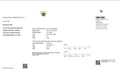 Ring - 18 kt. Yellow gold - 2.41ct. tw. Diamond (Natural coloured) - IGI