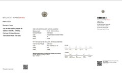 Ring - 18 kt. Weißgold - 5.25ct. tw. Diamant (natürlich gefärbt) - IGI