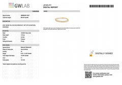 Bracelet - 14 kt. Or jaune - 13.05ct. tw. Diamant (naturel) - GWLab