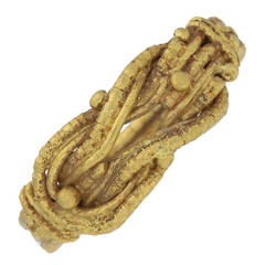 Museum Quality Ancient Greek Ring with Love Knot circa 5th-3rd Century BC 2