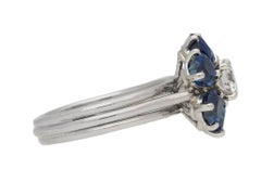 Cartier Sapphire and Diamond Ring, circa 1940
