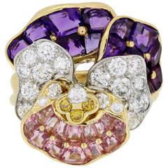 Oscar Heyman Brothers Pansy Ring 5