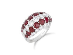 Cartier Rubin- und Diamantring, um 1975