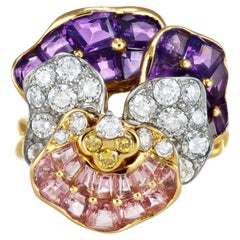 Oscar Heyman Brothers Pansy Ring