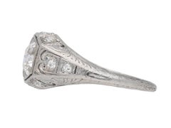 Bailey, Banks & Biddle 1920s Two-Stone Diamond Ring