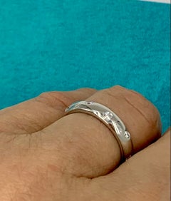 Anillo Tiffany & Co. Estate de 10 diamantes en platino, 6,75 US