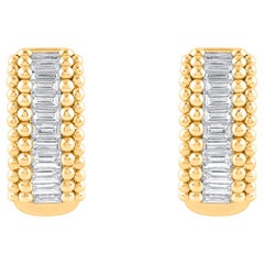 HARAKH 1/2 CT Diamante incolore in oro giallo 18 KT Orecchini a cerchio con luce solare HARAKH 1/2 CT Diamante incolore in oro giallo 18 KT Orecchini a cerchio con luce solare