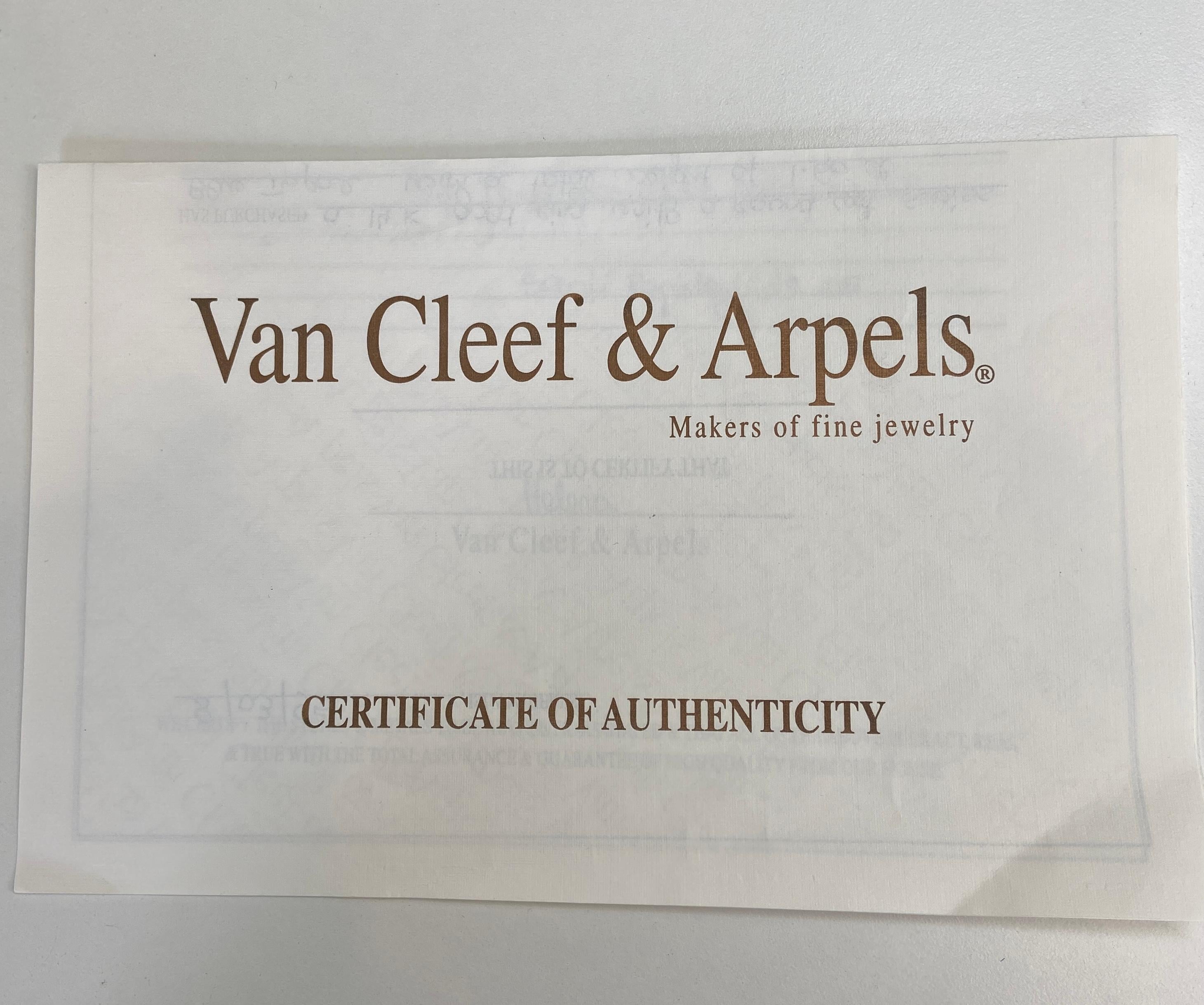 Van Cleef & Arpels Anello vintage in oro giallo 14 carati con topazio blu svizzero in vendita 6