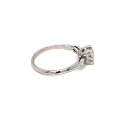 Art Deco 0.52ct Old European Diamond Platinum Ring, circa 1920