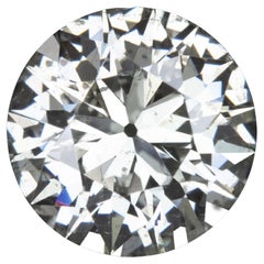 Certified 4.13 Old European Diamond Platinum Ring