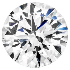 GIA Certified 5 Carat Round Brilliant Cut Diamond Ring 