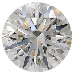 GIA Certified 7 Carat Round Brilliant Cut Diamond Platinum Ring
