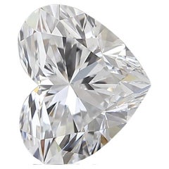 GOLCONDA YPE 2A Anello solitario con diamante a forma di cuore certificato GIA da 4 carati