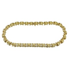 Tiffany & Co. 2.25 Carat Round Brilliant Cut Diamond Necklace