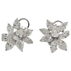 11.80 Cluster Diamond Earrings