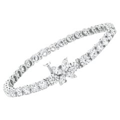 Tiffany & Co. 6.53 Carat Diamond Platinum Victoria Bracelet