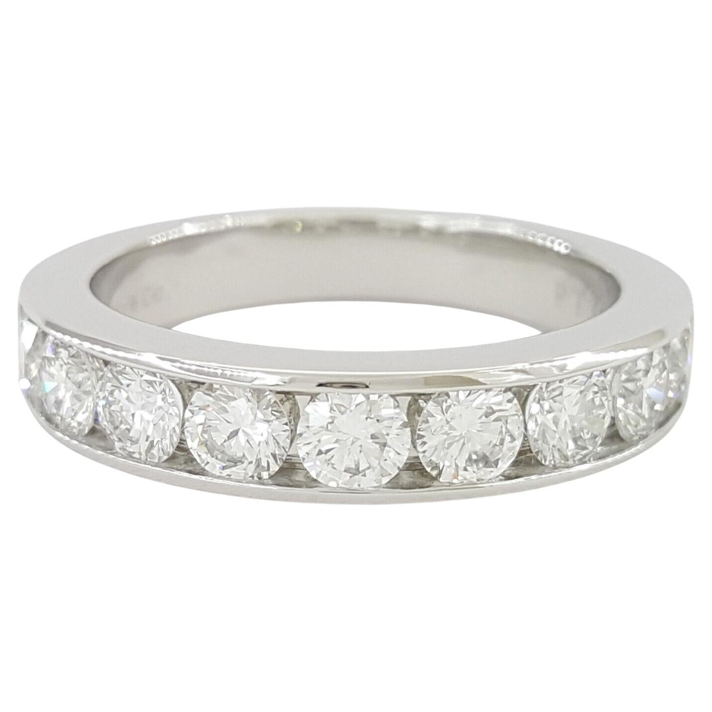 Tiffany and Co Platinum Half Circle Wedding/Anniversary Band Ring For ...