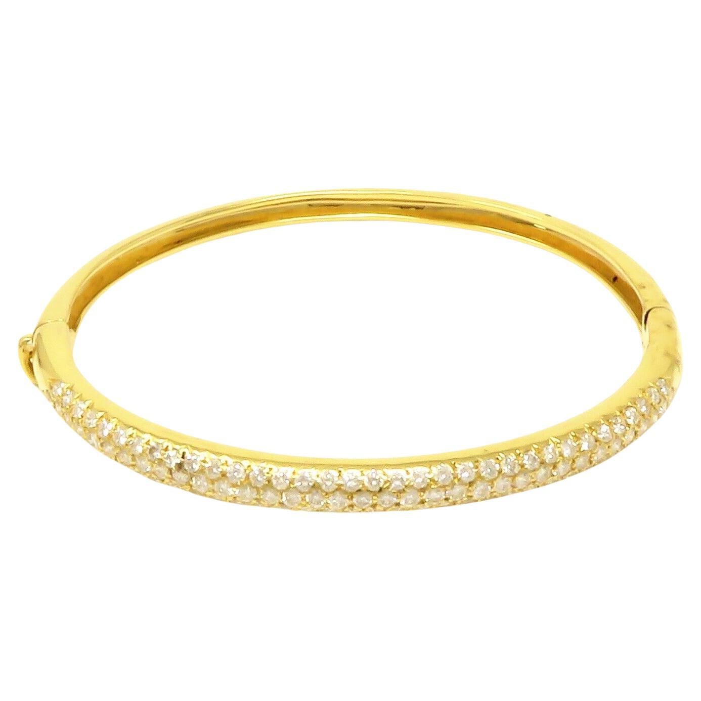 Van Cleef & Arpels diamond bangle bracelet