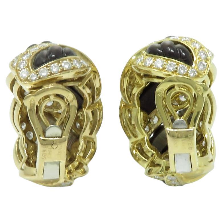 Presenting a pair of exquisite Mauboussin Paris earrings, marked 