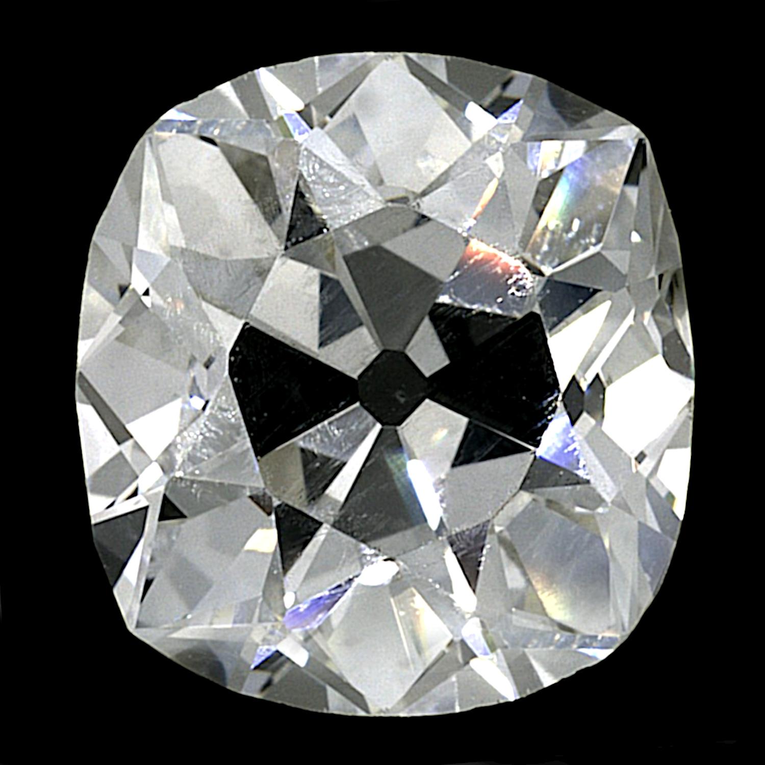 old mine cut cushion diamond