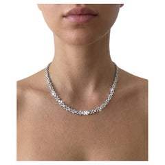 Tiffany & Co. Victoria Collection 12.72 Carat Diamond Platinum Necklace