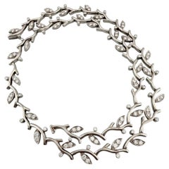 Tiffany & Co. Collana Garland Diamond Platinum