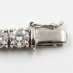 David Yurman 6 Carat Diamond Tennis Bracelet in 18k White Gold