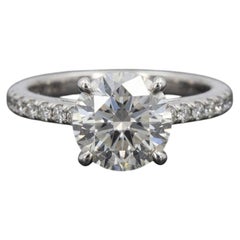 Tiffany & Co. 3 Carat Round Brilliant Diamond Novo Engagement Ring