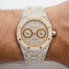 Audemars Piguet Royal Oak Custom Diamond Two-Tone Wrist Watch