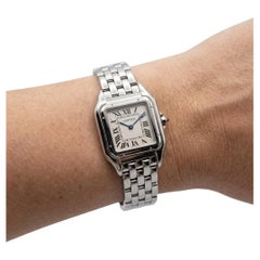 Montre-bracelet Cartier Panthère de Cartier, modèle moyen, en acier inoxydable