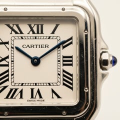 Montre-bracelet Cartier Panthère de Cartier, modèle moyen, en acier inoxydable