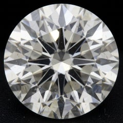 GIA-zertifiziertes 4 Karat rundes Brillantdiamantenpaar