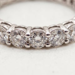 Tiffany & Co. 2 Carat Diamond Platinum Eternity Band Ring