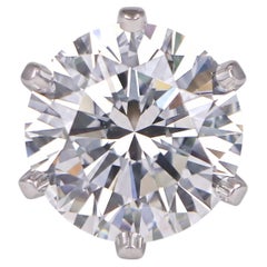 Tiffany & Co. 3 Carat Internally Flawless Round Diamond Solitaire Engagement Rin