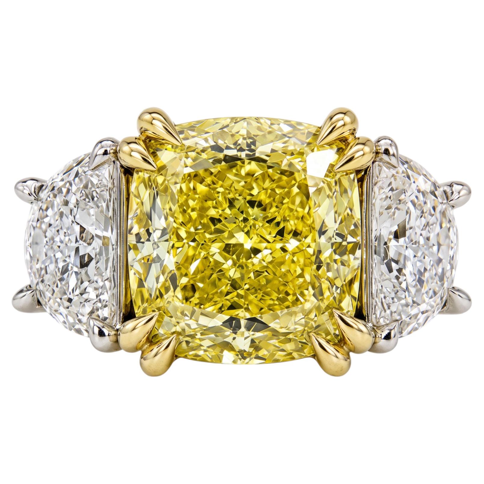 How rare are vivid yellow diamonds?