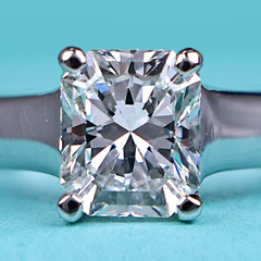 GIA Certified 1 Carat Tiffany Lucida Diamond Platinum Solitaire Ring
