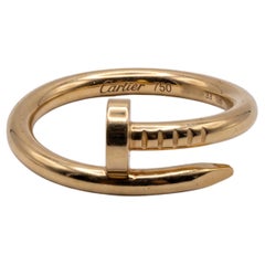 Cartier Juste un Clou 18k Rose Gold Ring