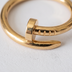 Cartier Juste un Clou 18k Rose Gold Ring