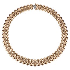 Collana girocollo reversibile Cartier Draperie in oro giallo 18 carati