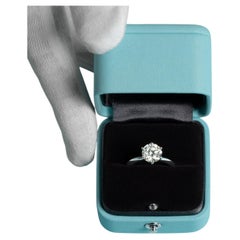 Tiffany & Co. 2 Carat Round Brilliant Cut Diamond Ring